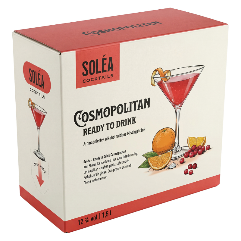 Soléa Cosmopolitan Cocktail