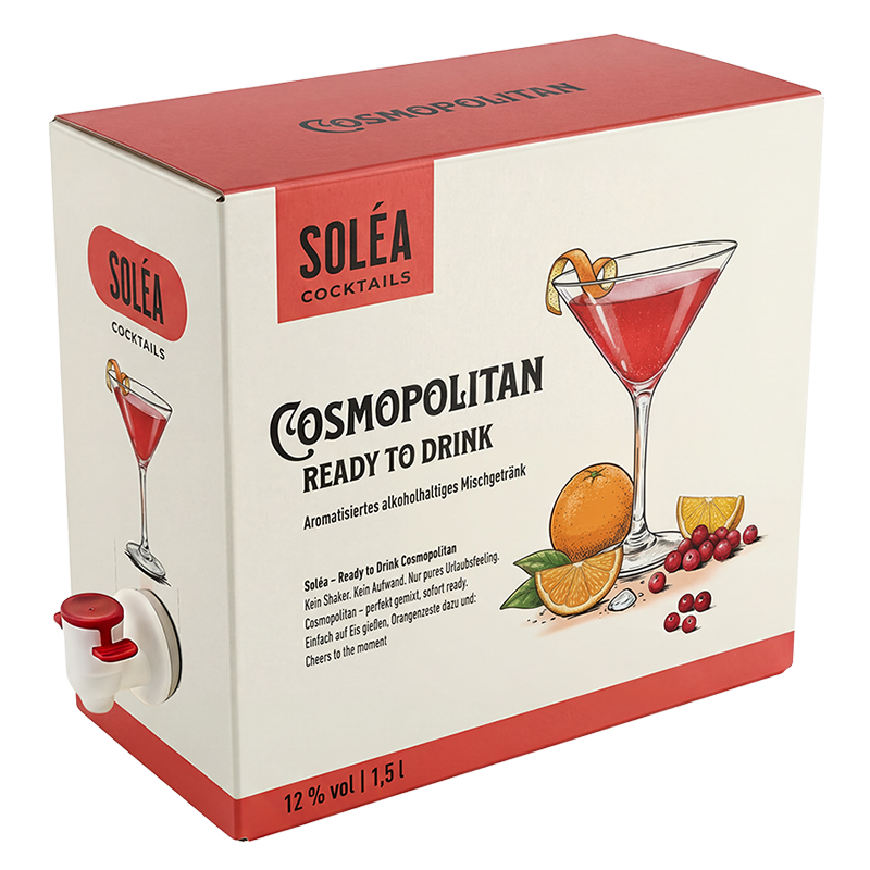 Soléa Cosmopolitan Cocktail